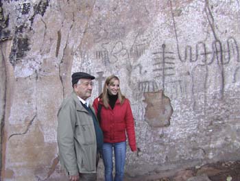 Ingrid Hoge y Vicente Pisitilli