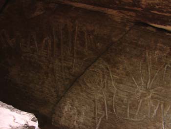 Inscripciones de la caverna - posterior