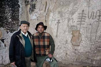 Professor Vicente Pistilli and Jose Riquelme